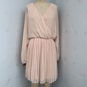 Asos-Light Pink Wedding Guest Dress